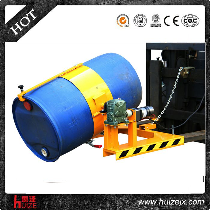 叉車專用倒桶機(jī)具（塑鐵桶，電翻轉(zhuǎn)）