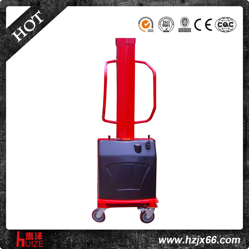 單柱式半電動堆高車 單柱式半電動堆高車