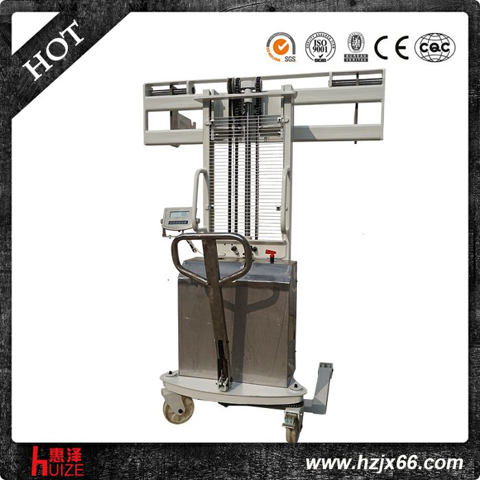 半電動(dòng)稱重叉紙車 半電動(dòng)稱重叉紙車