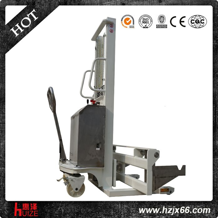 半電動稱重叉紙車 半電動稱重叉紙車